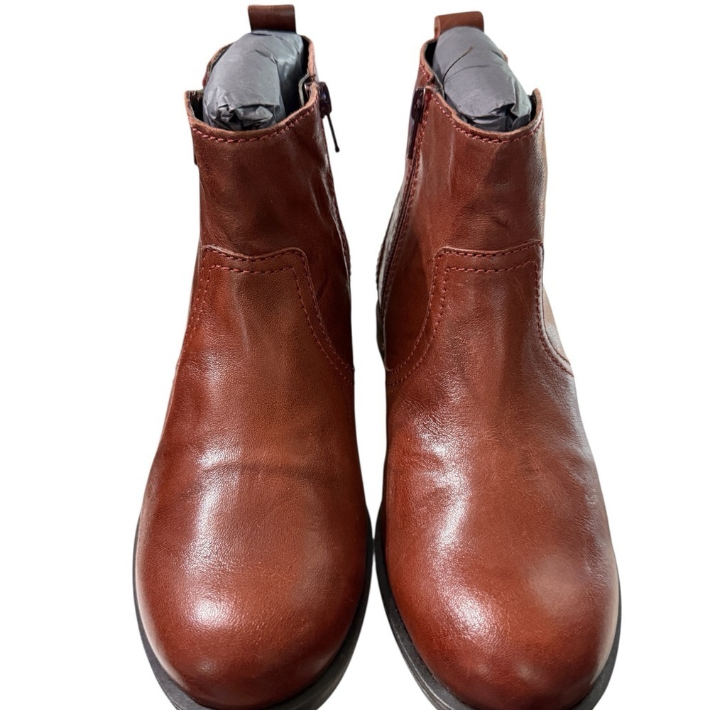 Josef Seibel Brown Leather Ankle Boots · Size EU 37 / US 6.5 Women’s